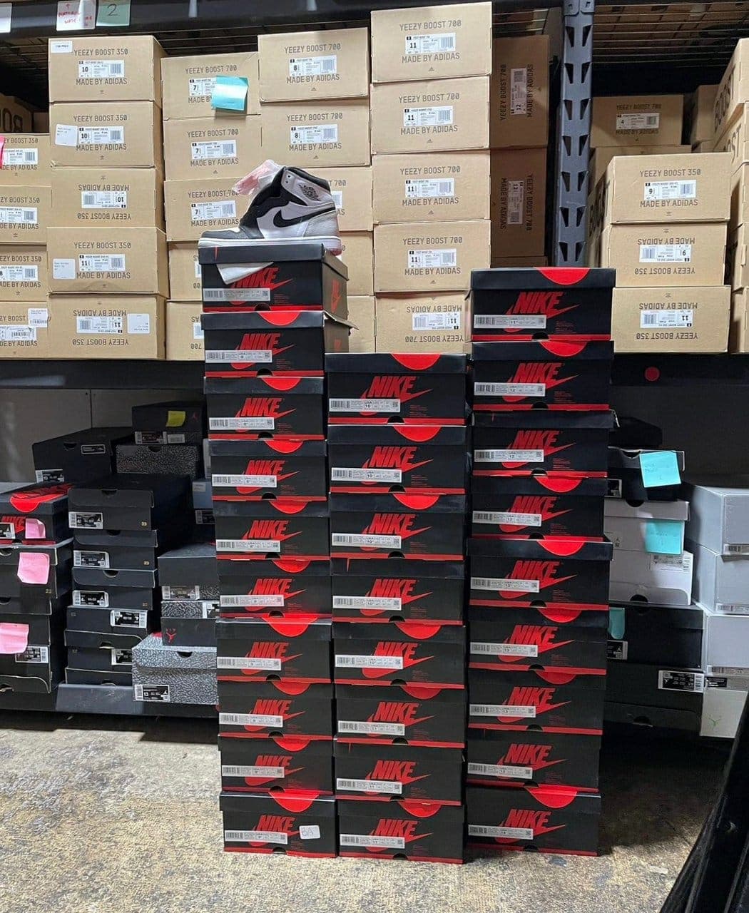 Palette de 60 paires de baskets Nike — vue 19