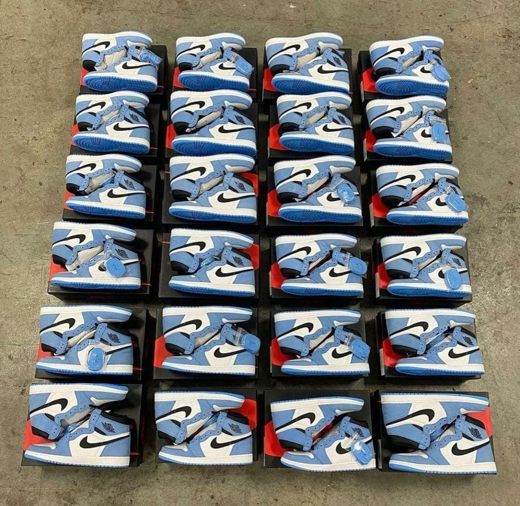 Palette de 60 paires de baskets Nike — vue 21
