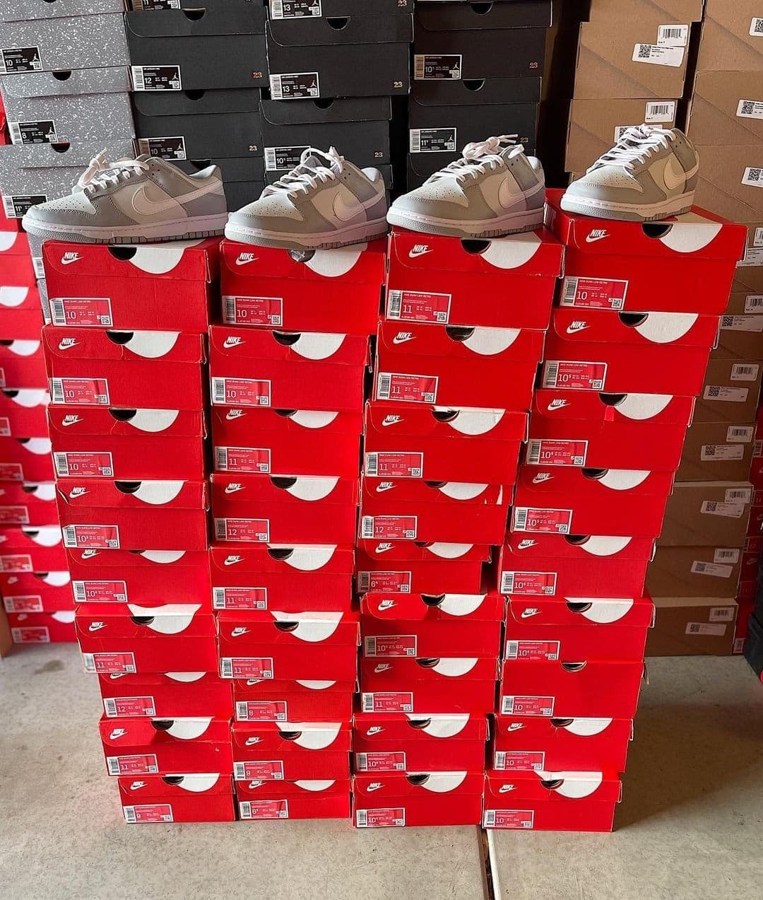 Palette de 60 paires de baskets Nike — vue 34