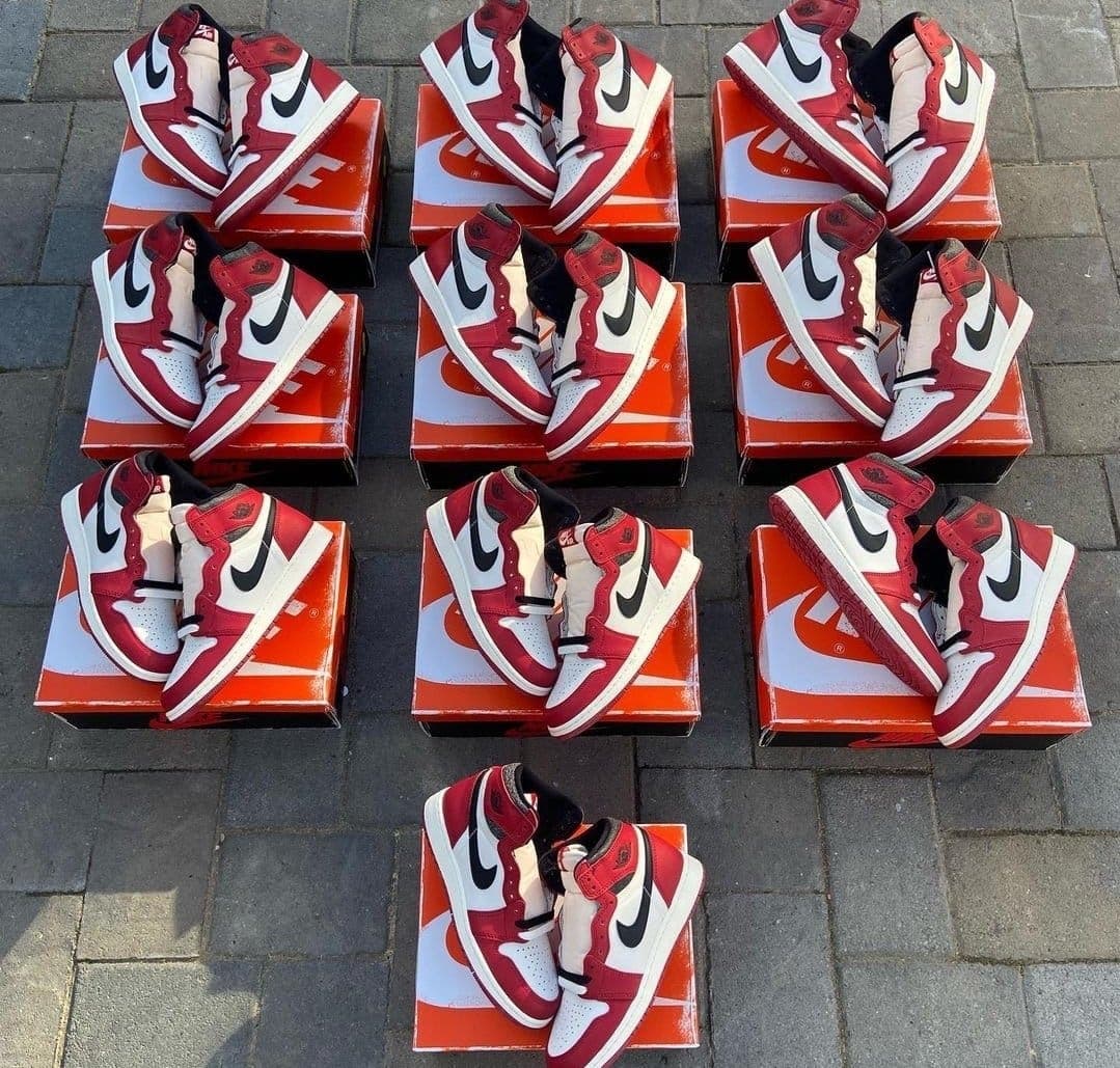 Palette de 60 paires de baskets Nike — vue 5