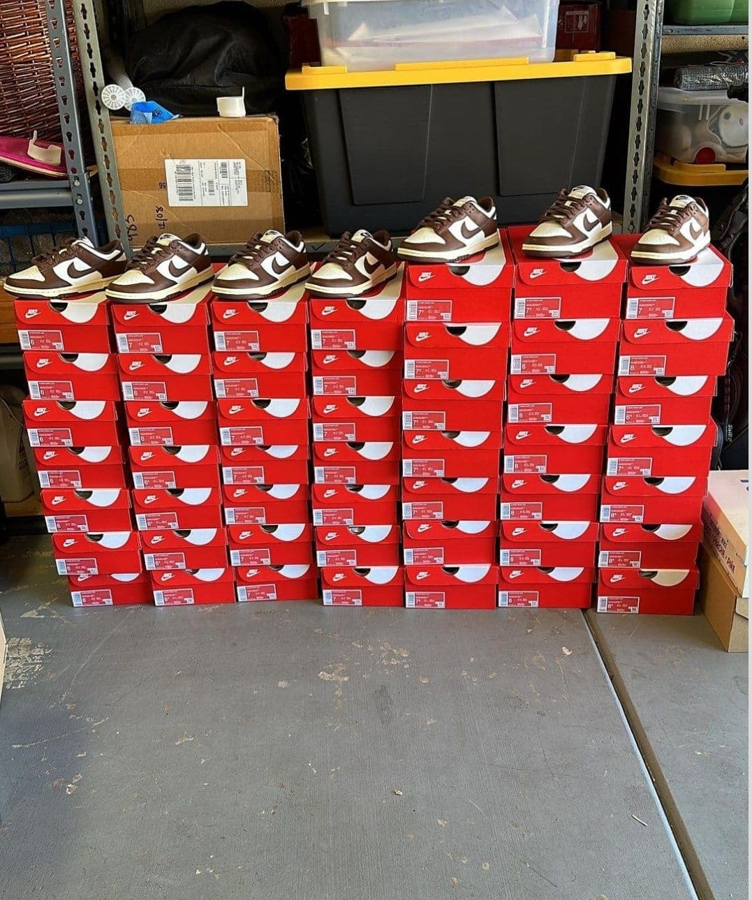 Palette de 60 paires de baskets Nike — vue 53