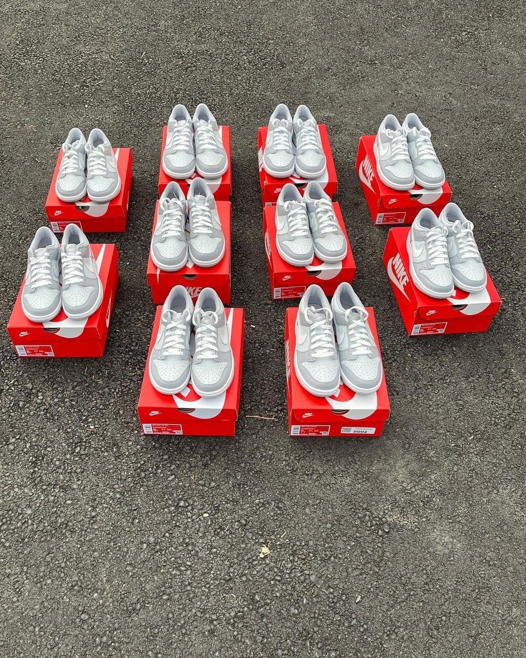 Palette de 60 paires de baskets Nike — vue 55