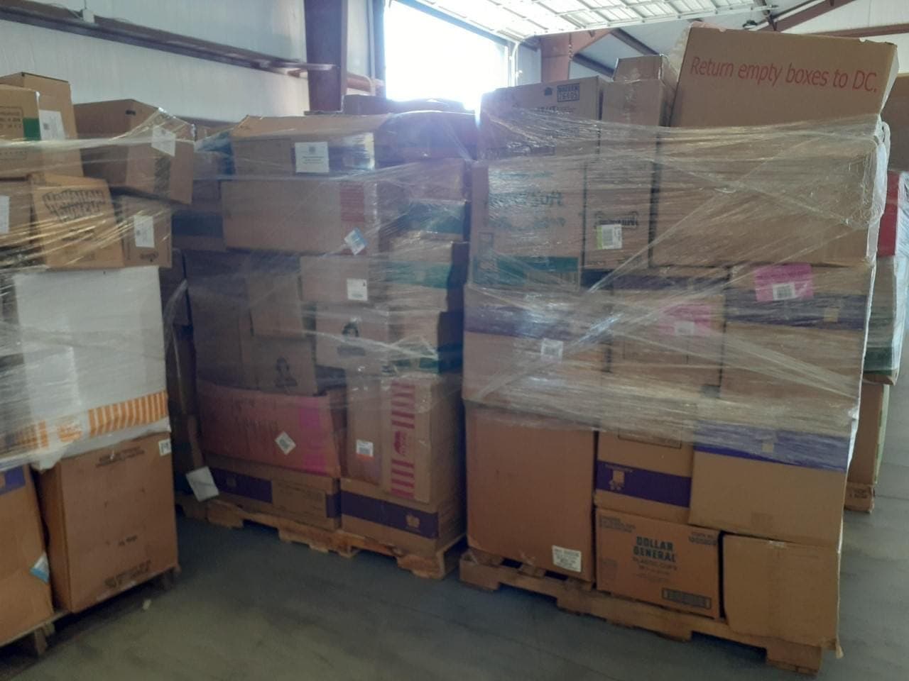 Palette de marchandises générales à fort volume — vue 2