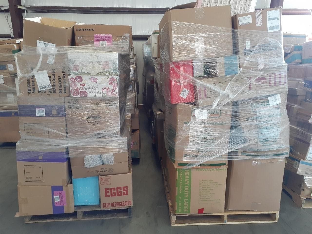 Palette de marchandises générales à fort volume — vue 3