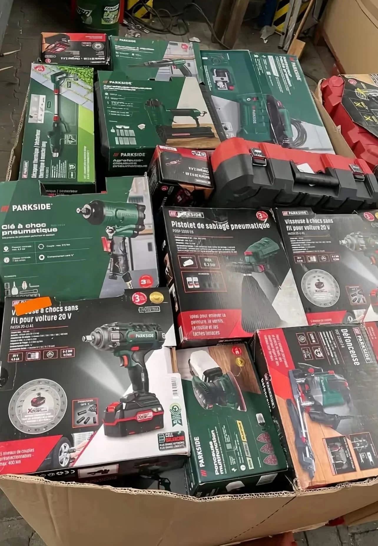 Palette d’outils Parkside