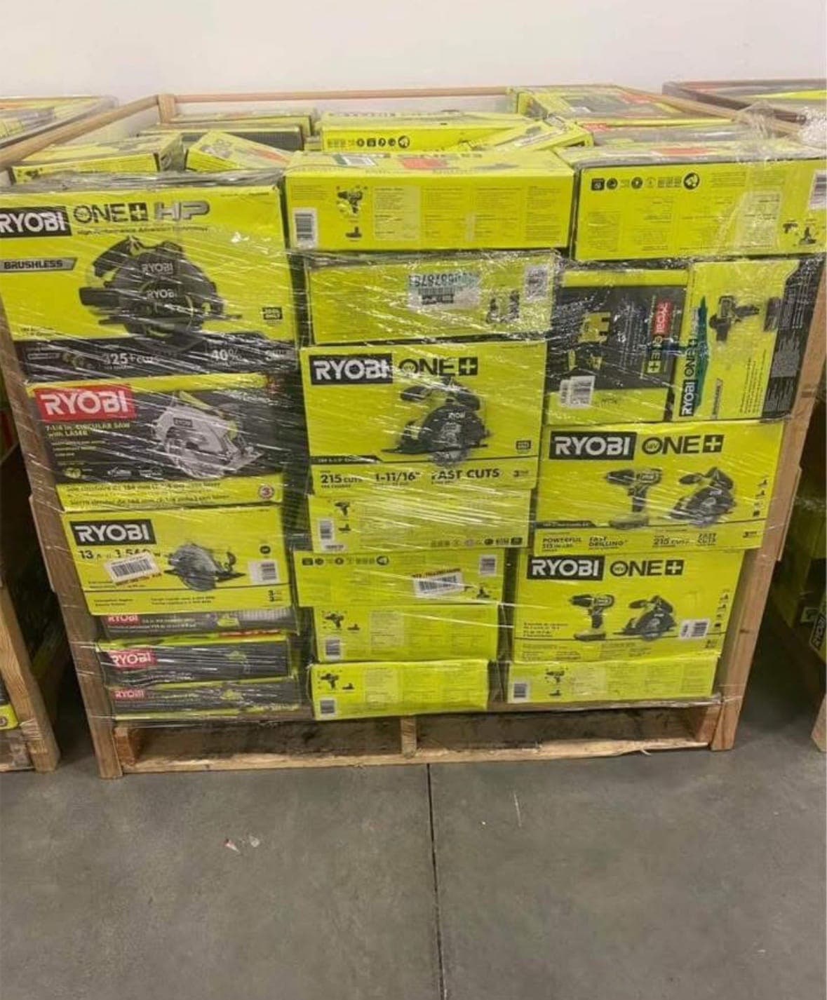 Palette d’outils Ryobi — vue 2