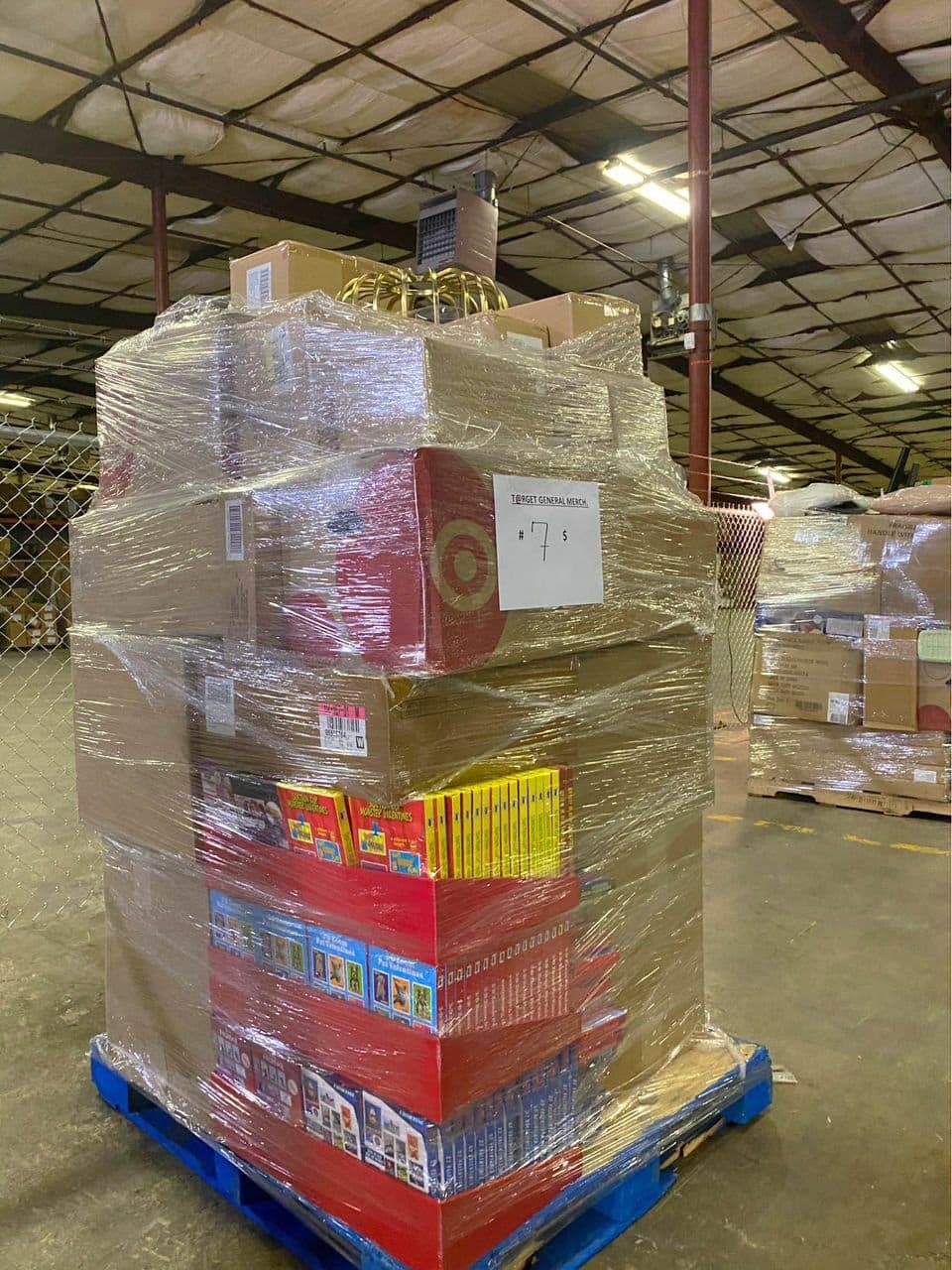 Palette de 100 à 150 articles de marchandises générales — vue 3