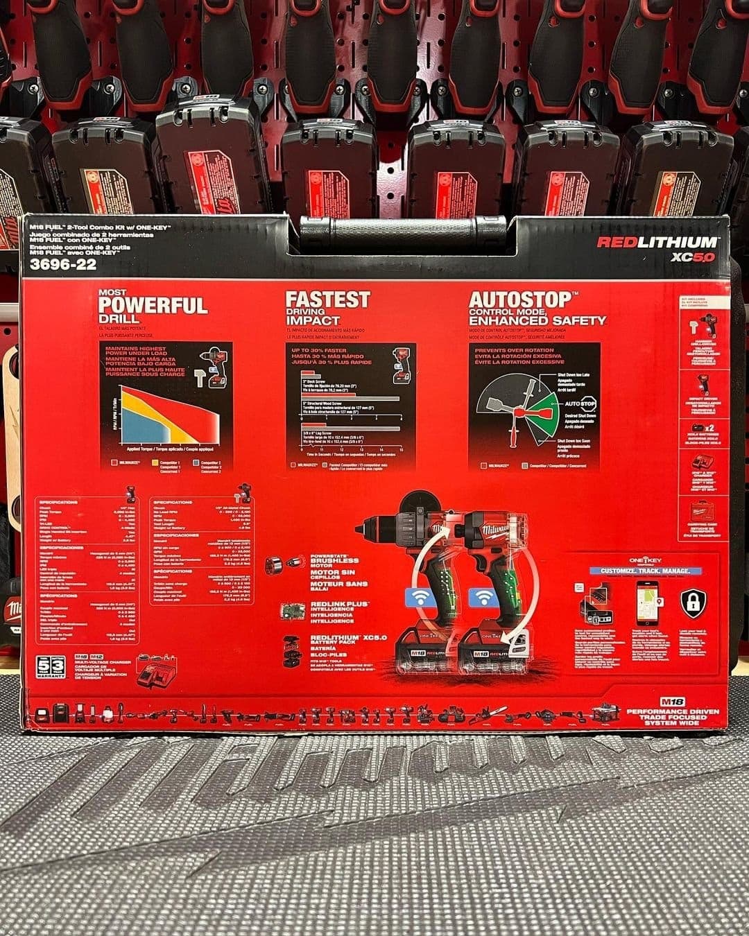 Palette de 50 à 60 outils Milwaukee — vue 27