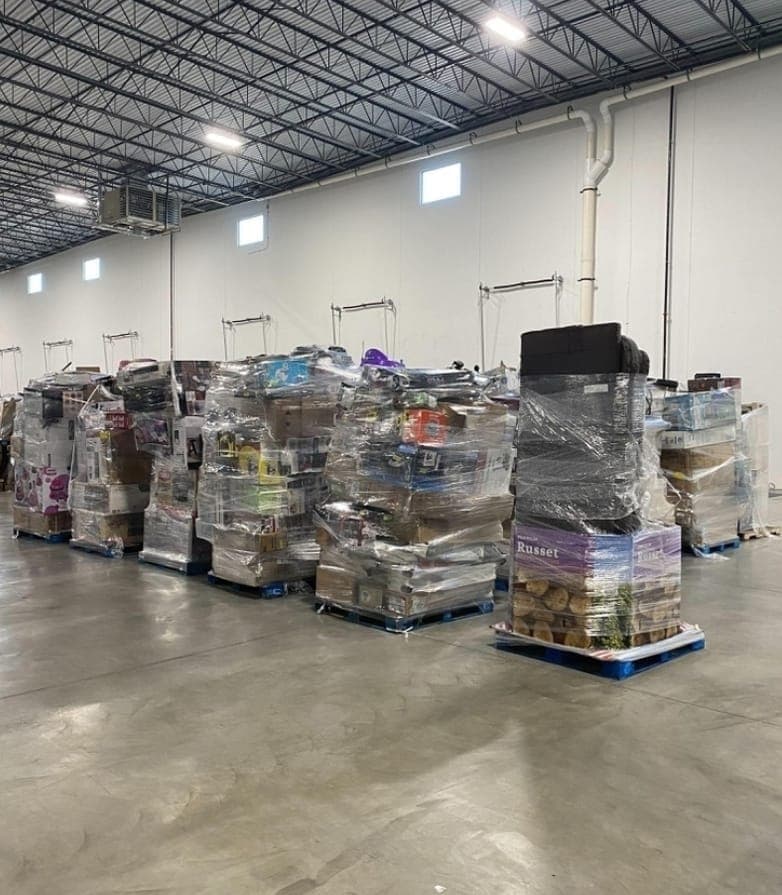 Camion complet de 30 palettes de marchandises mixtes — vue 4