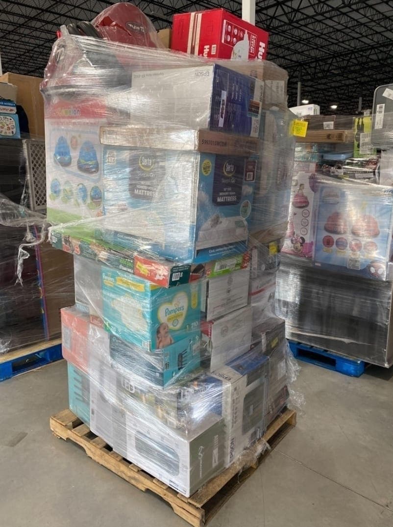 Camion complet de 30 palettes de marchandises mixtes — vue 6