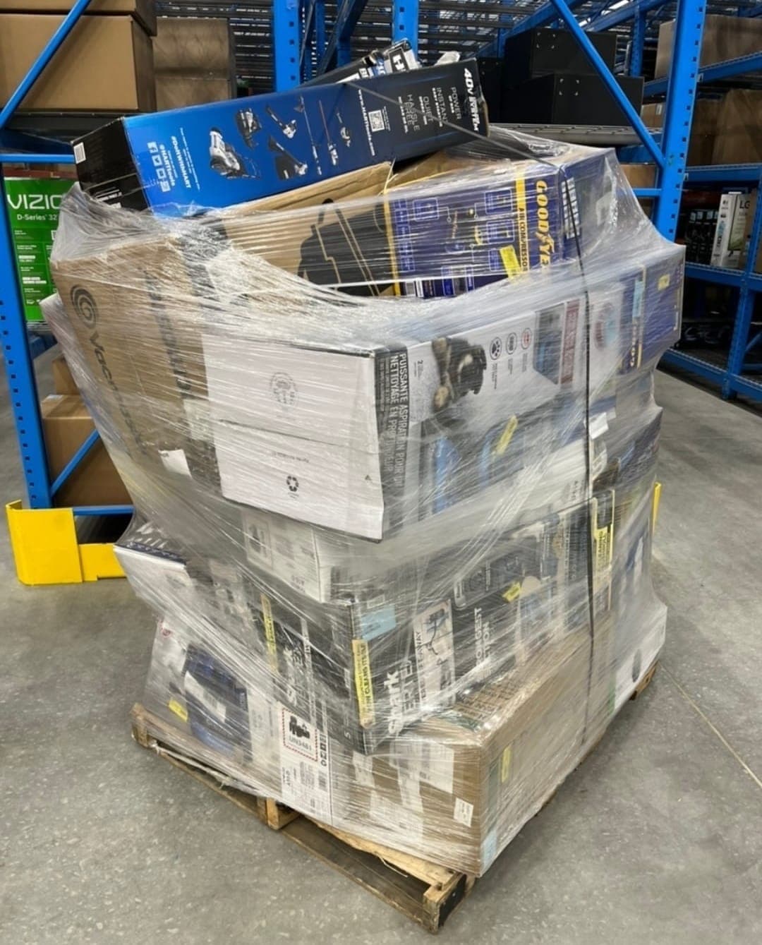 Camion complet de 30 palettes de marchandises mixtes — vue 7
