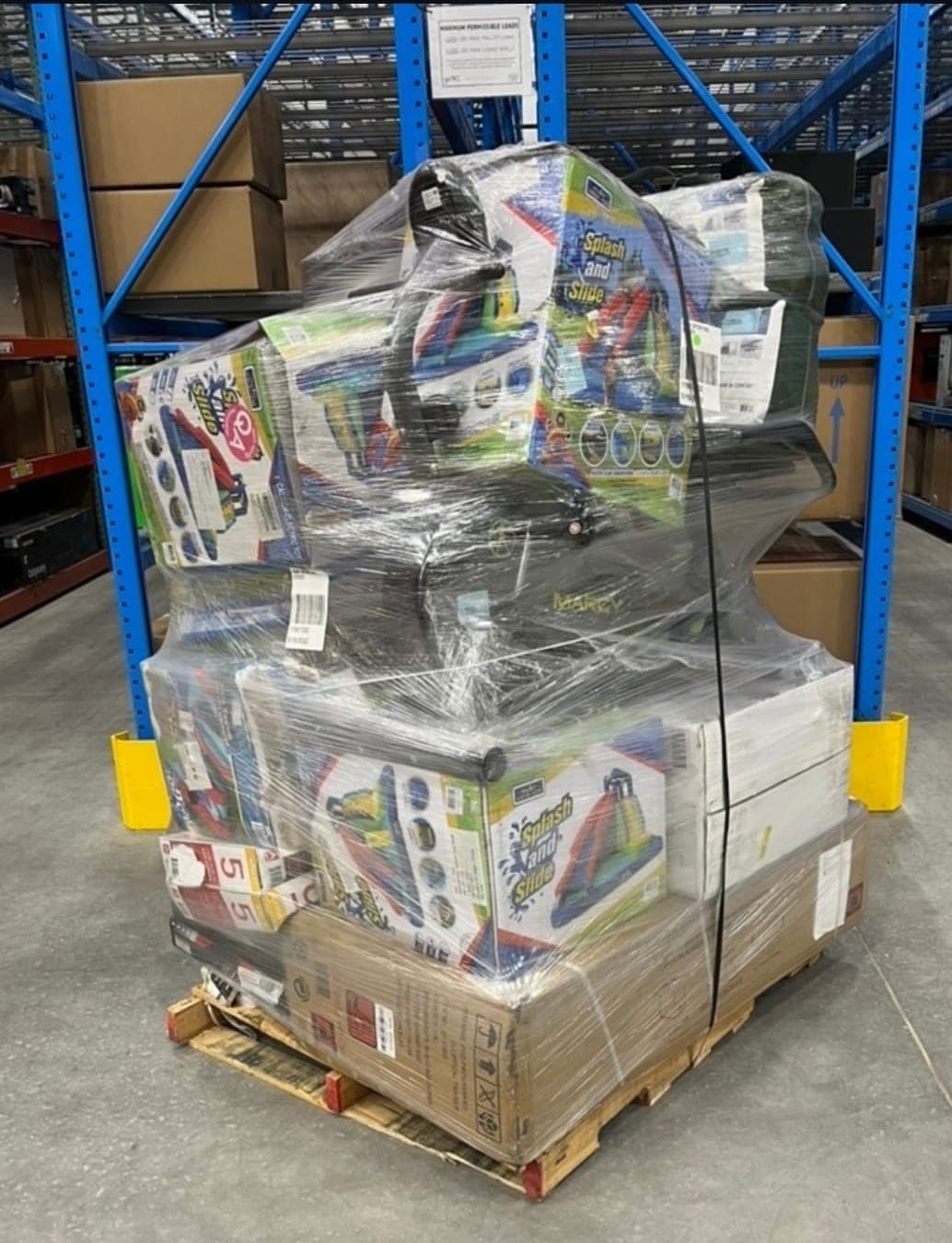 Camion complet de 30 palettes de marchandises mixtes — vue 8