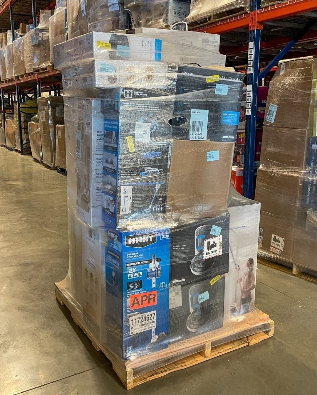 Camion complet de 30 palettes de marchandises mixtes — vue 10