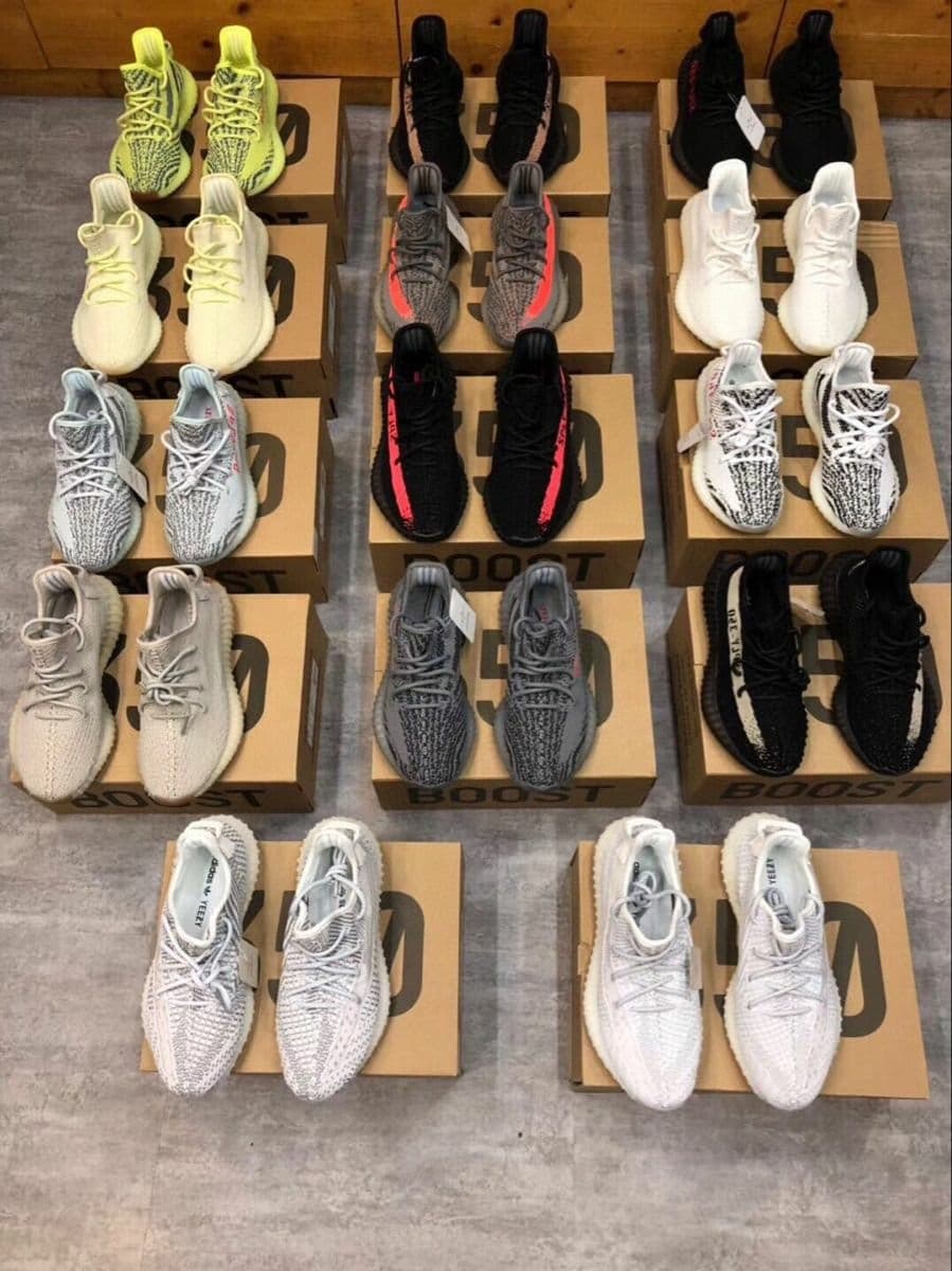 Palette de 90 paires de baskets Yeezy — vue 7