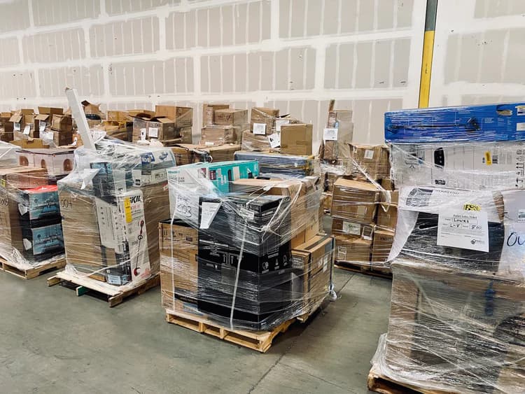 Entrepôt de palettes de déstockage et liquidation Easy Destocks
