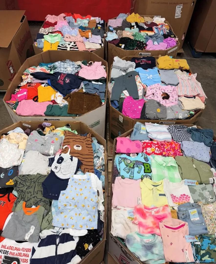 Palette de vêtements enfants — palette de déstockage Easy Destocks