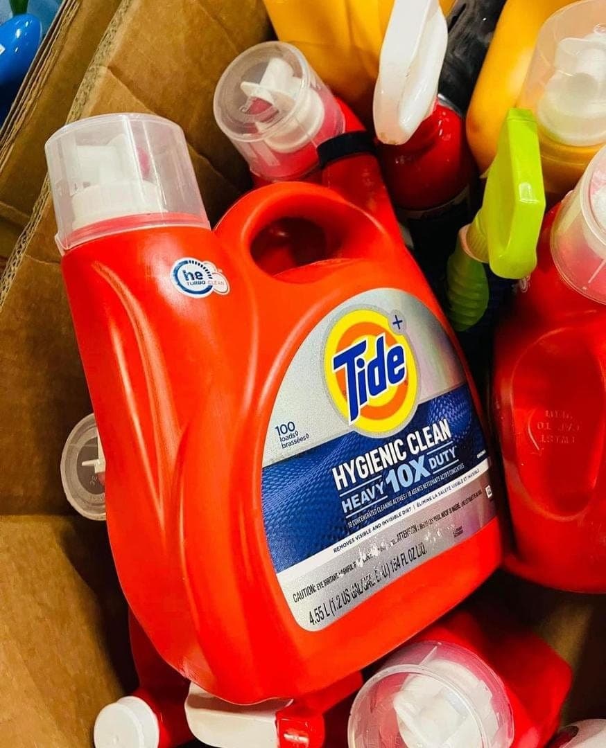 Cleaning products pallet