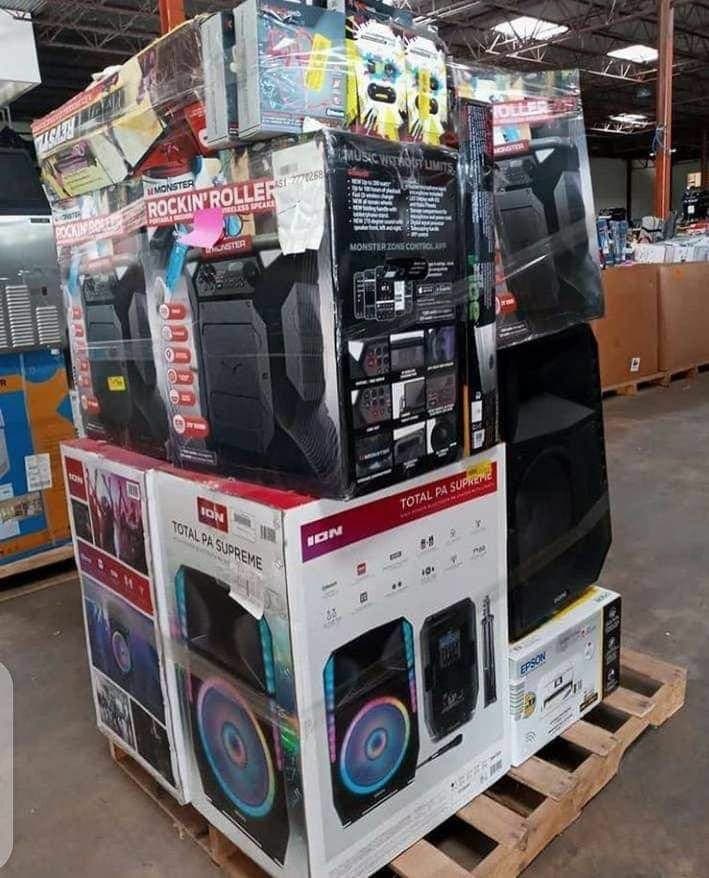 Mixed Electronics Pallets