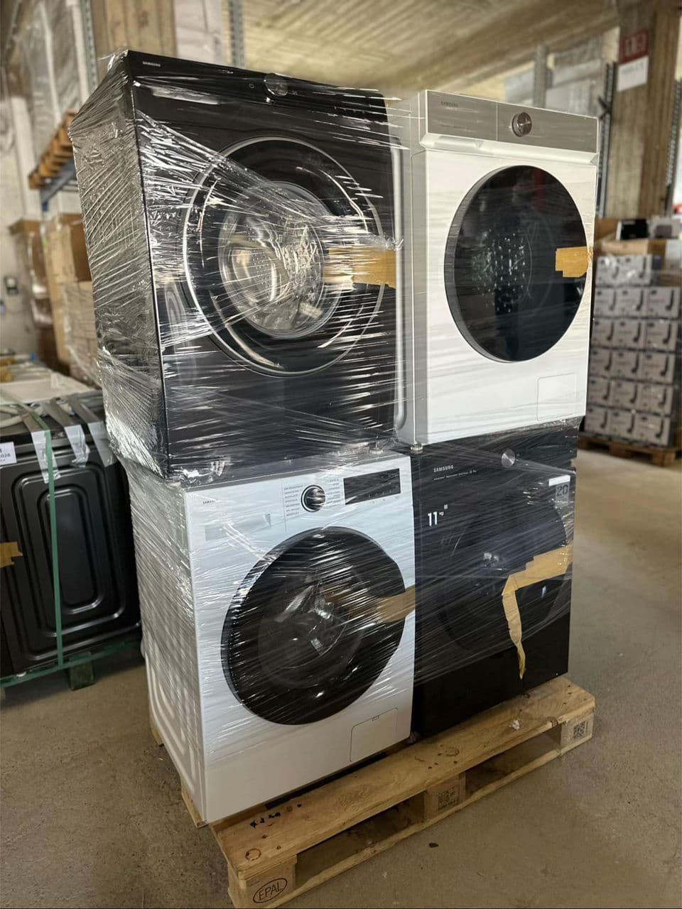 Pack Lave-linge + Sèche-linge (Superposables) – État neuf