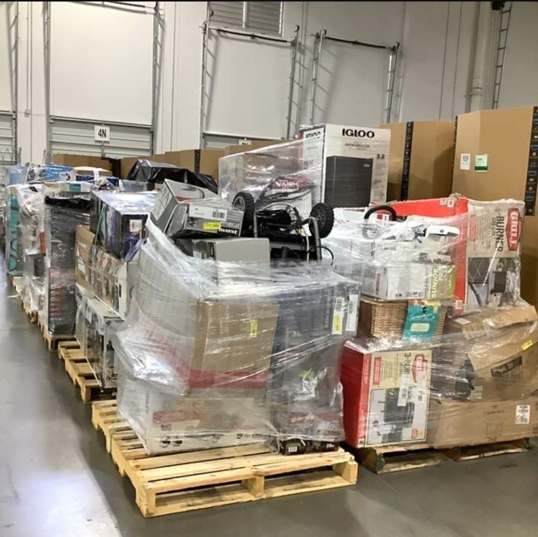 Truck load pallets